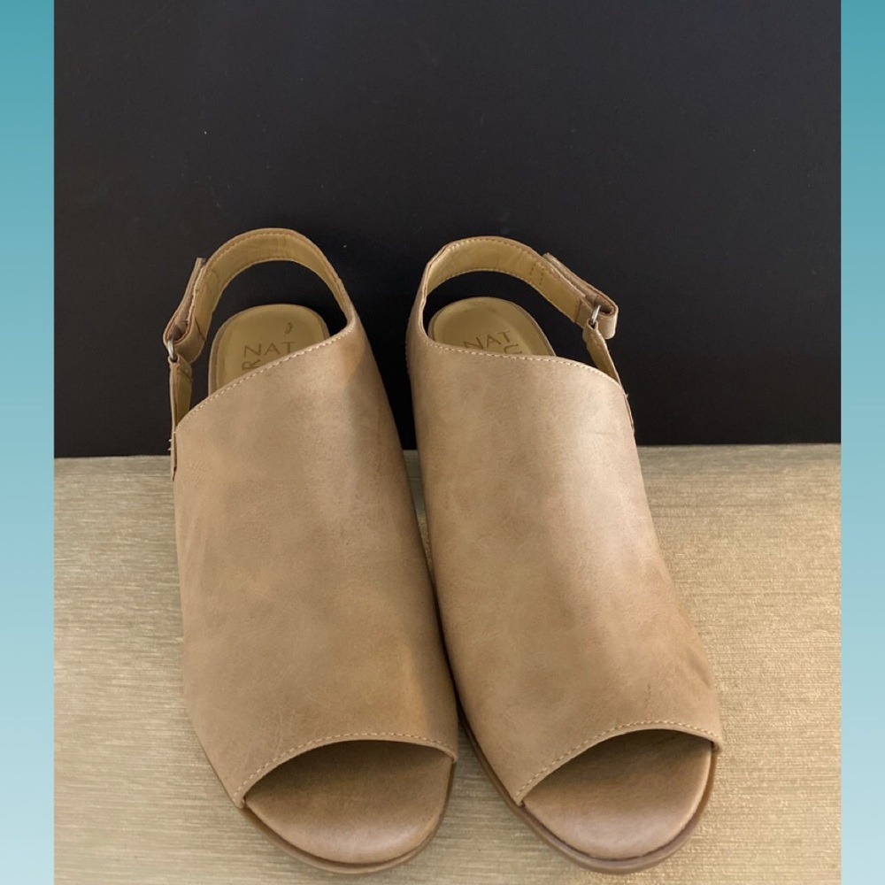 Comfy, casual open toe sandal-booties ➙worn once